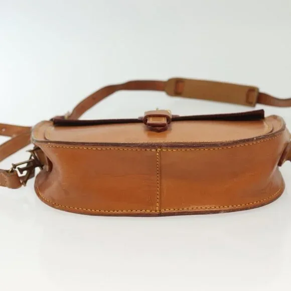 Authentic LOUIS VUITTON Nomad leather Jeune Fille PM Shoulder Bag Beige LV - Picture 12 of 16